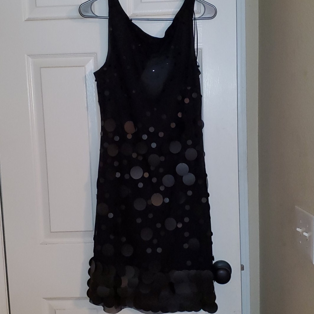Jessica Simpson black cocktail dress